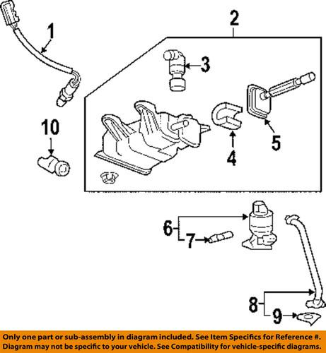 Gm oem 89018176 emission-egr pipe