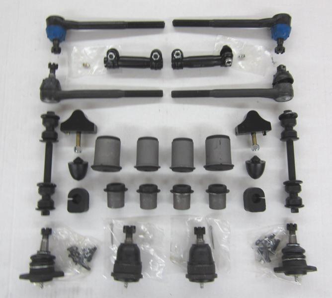 1964 1965 1966 chevrolet chevelle new front end suspension rbld kit  - 26 pcs.