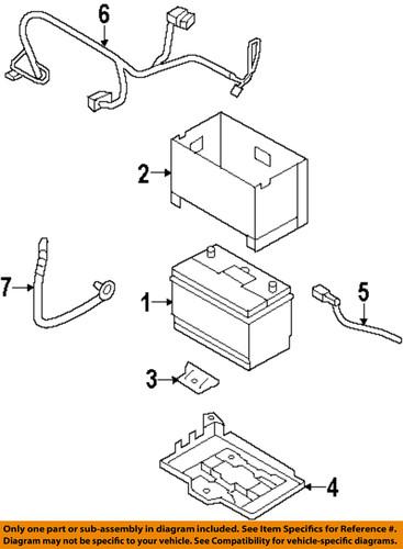 Hyundai oem 371602d000 battery hold down-hold down clamp