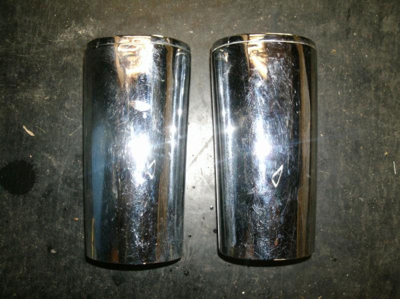 Harley davidson front fork beer cans, flh, fl