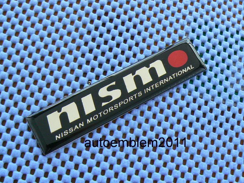 1f- nismo motorsport car badge sticker emblem s13 14 gtr r34 350z skyline