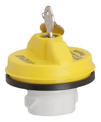 Stant 10510y gas cap locking plastic black with yellow ring flex fuel each