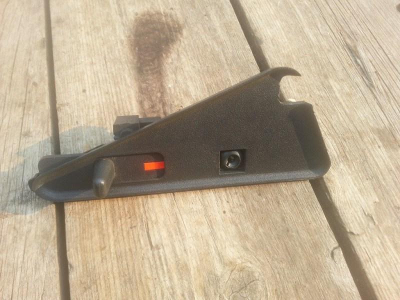 1997 s10 gmc jimmy 2dr 4x4 4.3l lh driver side lock plate door handle 15658597