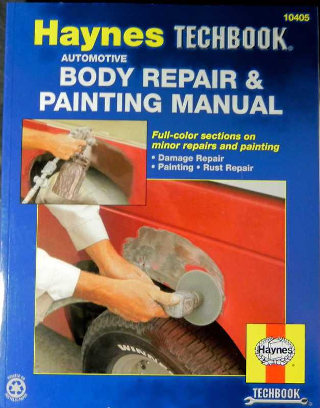 Haynes techbook automotive body repair & painting manual # 10405 ( 1479 ) 1989