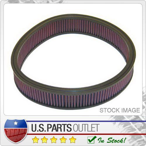 K&n e-1590 shape: round air filter  h-2 9/16 in.  id-11 5/8 in.  od-13 1/8 in.