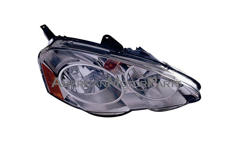 Right passenger side replacement headlight 02-04 acura rsx - 33101s6ma01