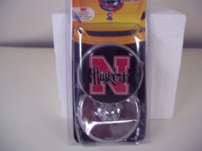 Nebraska huskers interchangeable vehicle ornament by hoodez, new in pkg