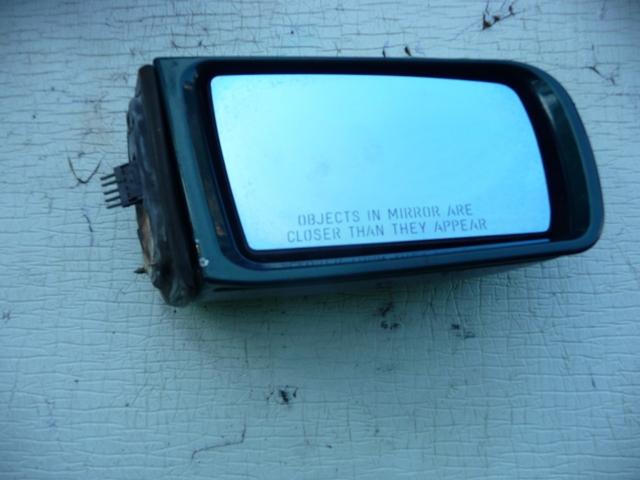 94-00 mercedes c class rh right passenger side door mirror glass oem w210 w202