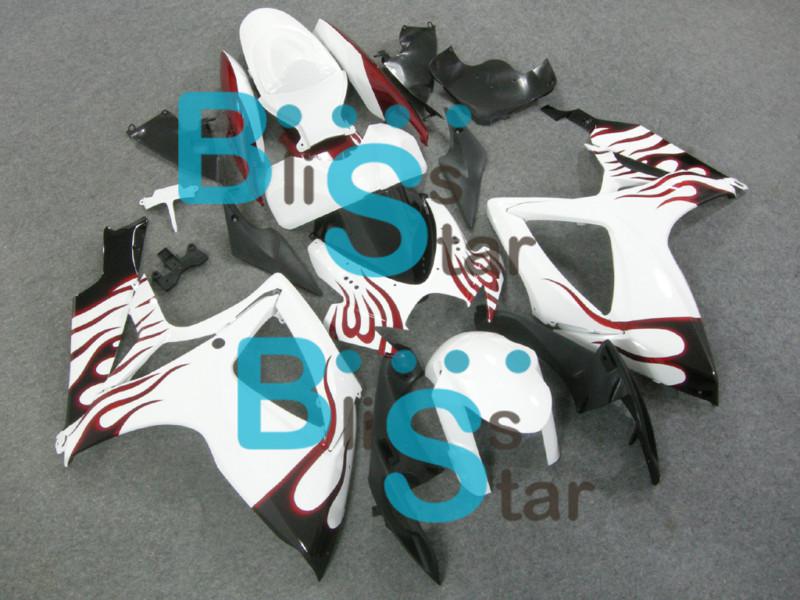 Suzuki fairing for gsxr gsx-r 600 750 gsxr600 gsxr750 2006-2007 06-07 kit 21 w2