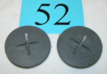 82-02 camaro firebird medium gray seatbelt buckle bolt covers