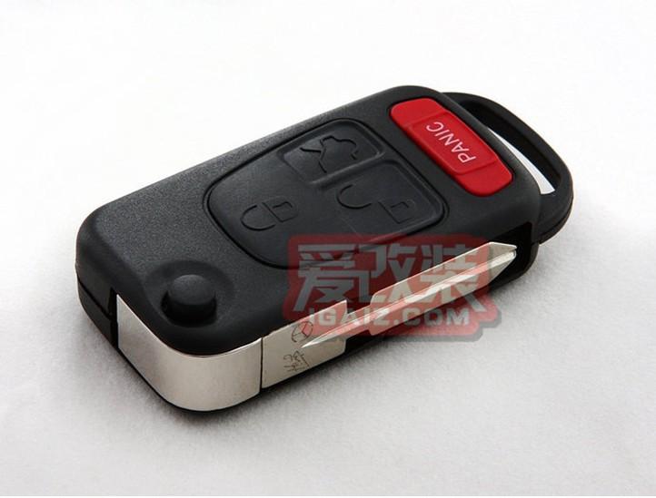 Remote key case for mercedes-benz c36/c43/cl55/e55  amg