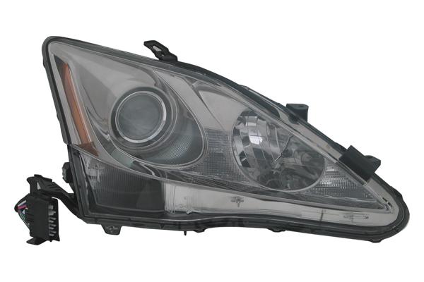 Tyc 20-6823-01 - 2008 lexus is 8113053270 right replacement headlight assembly