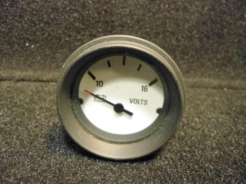 Brunswick #940554 volt gauge inboard/outboard instrument gauge part # 4