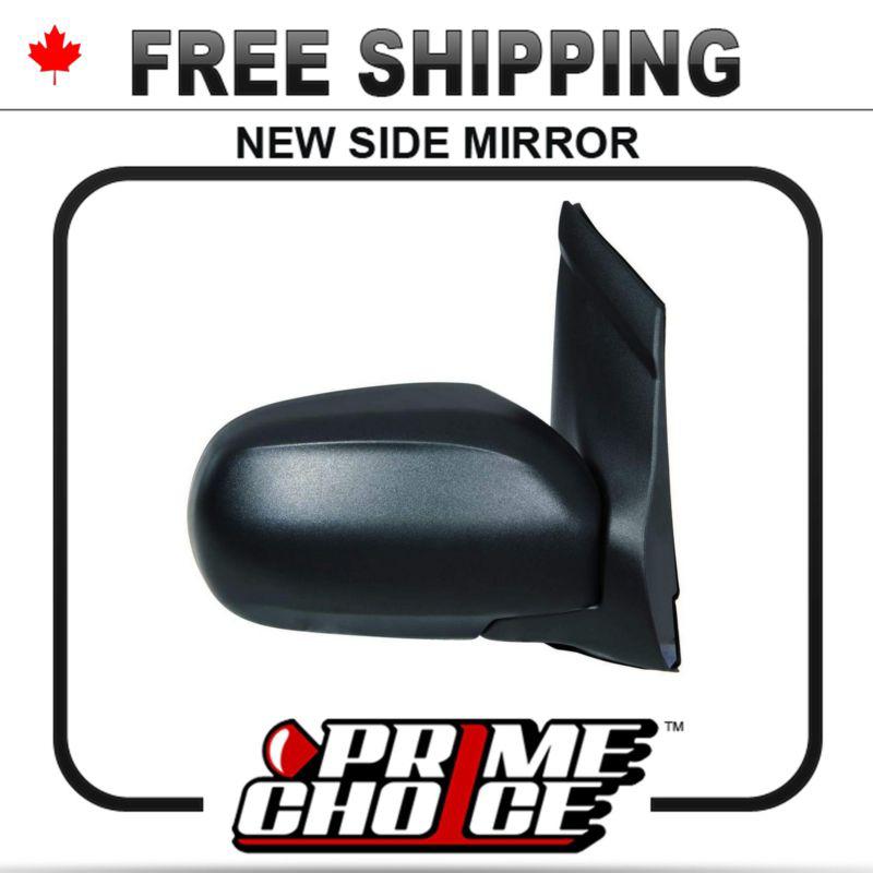 New manual passengers side view door mirror