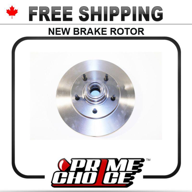 1 premium new disc brake rotor for front fits left driver / right passenger side