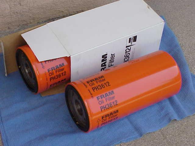 Fram oil filter ph3612,cummings,trucks,filter,fram,6 filters