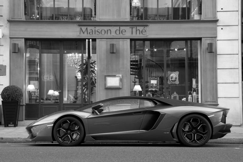 Lamborghini aventador hd poster super car print b&w multiple sizes available