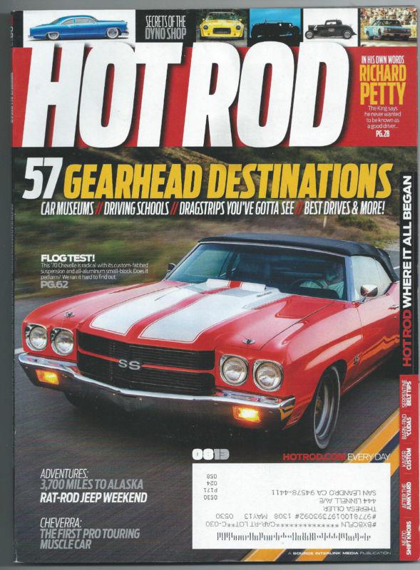 2013 hot rod  magazine august rat rod hot rod kustom