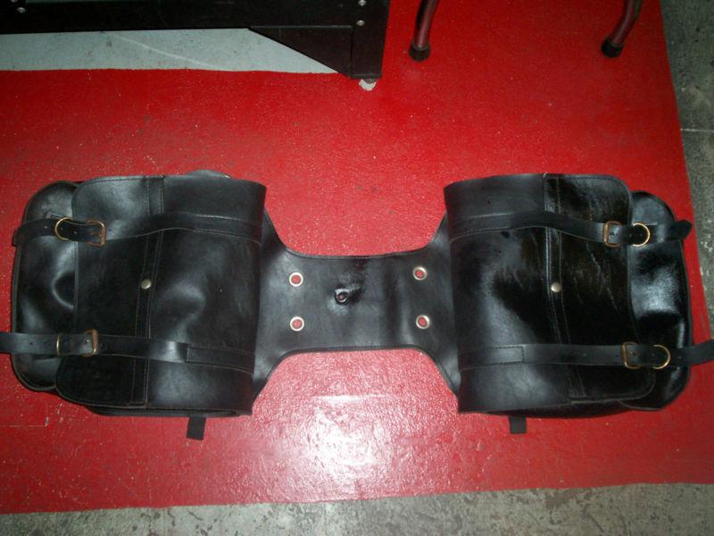 Saddlebags/messenger style/leather