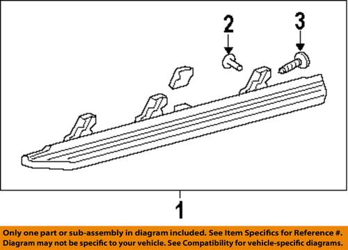 Ford oem 6l3z16450ka running board