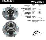 Centric parts 406.45004e rear hub assembly