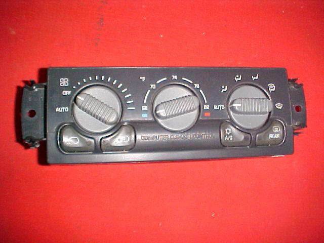Chevy blazer gmc jimmy computer climate control heater a/c switch unit 