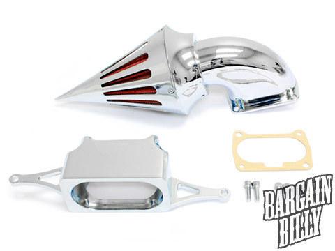 Yamaha roadstar midnight warrior spike intake air cleaner filter kit (2002-2010)