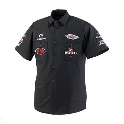 Polaris racing walker evans sponsor logo racer pit shirt mens x large xl xlg