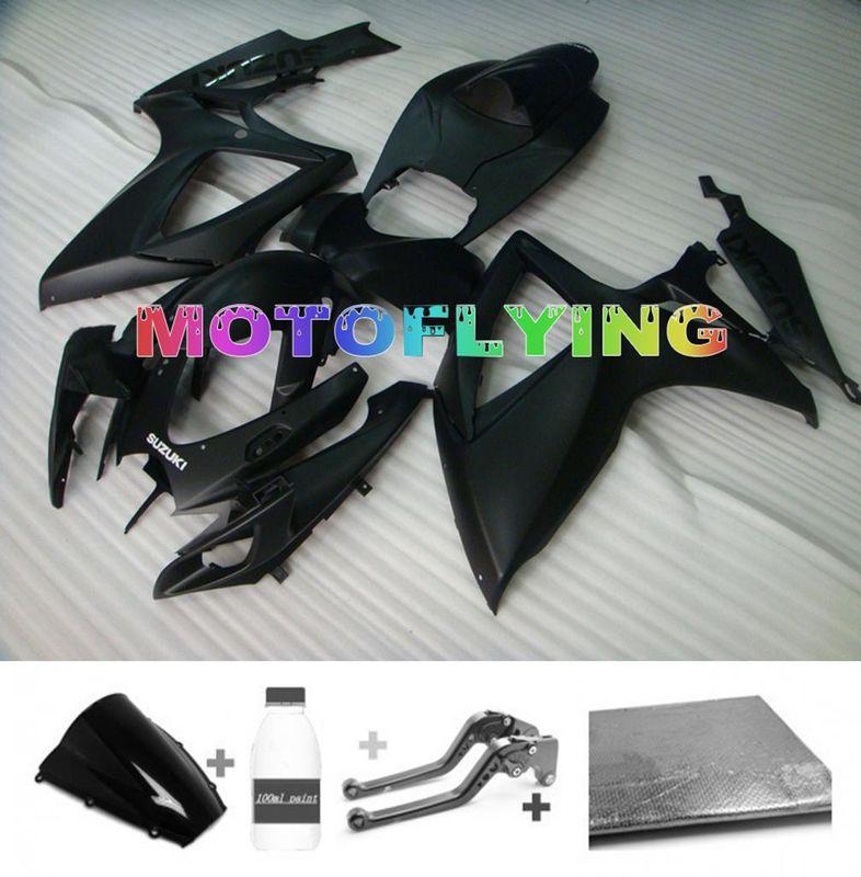 Injection fairing bodywork paint levers for suzuki 2006 2007 gsxr 600 750 k6 h46