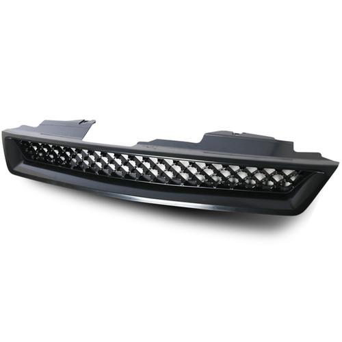 94 95 96 97 honda accord jdm style honeycomb mesh design front hood grill black