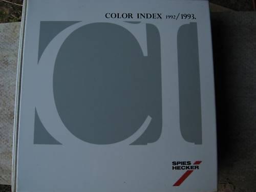  93 spies hecker color chip book catalog body shop chevrolet jeep ford dodge