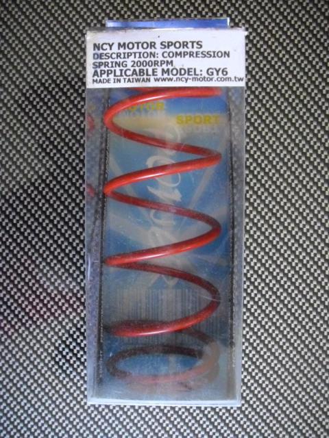 Scooter gy6 150cc high performance ncy racing torque spring 2000rpm