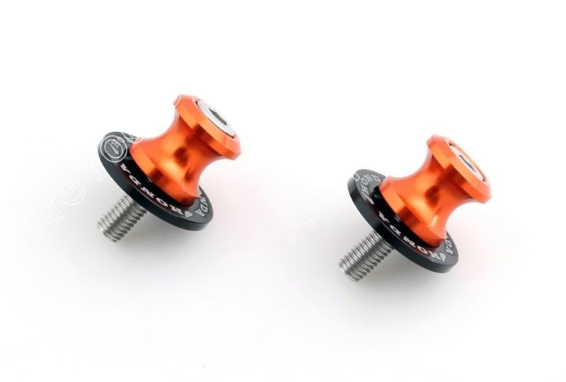 8mm swingarm sliders spools honda cbr 600 f4 f4i 929 954 1000 rr orange