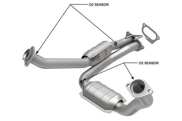 Magnaflow catalytic converters - 50 state california legal - 458020