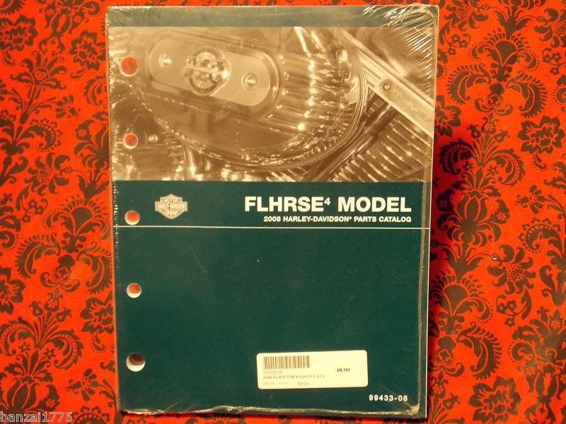 2008 harley davidson flhrse4 screamin' eagle road king parts catalog 99433-08