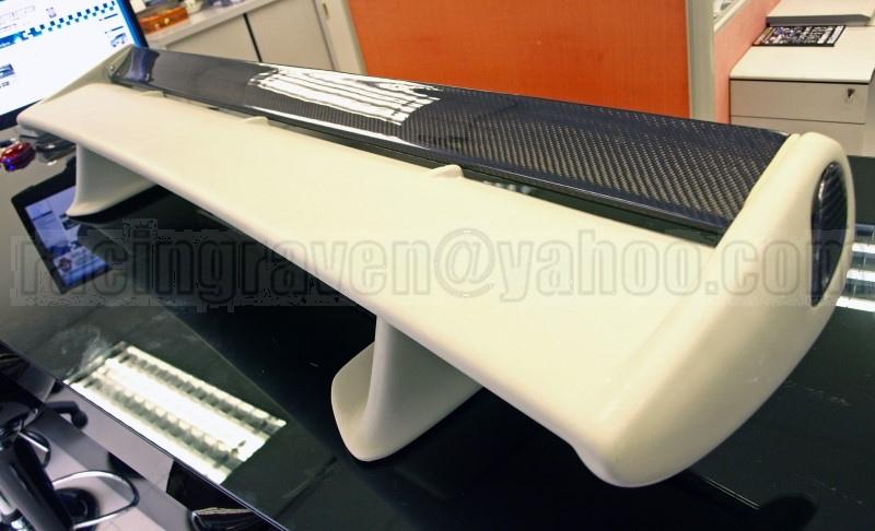 Painted carbon blade skyline gtr gtt r34 r33 gts r32 g35 rear wing trunk spoiler