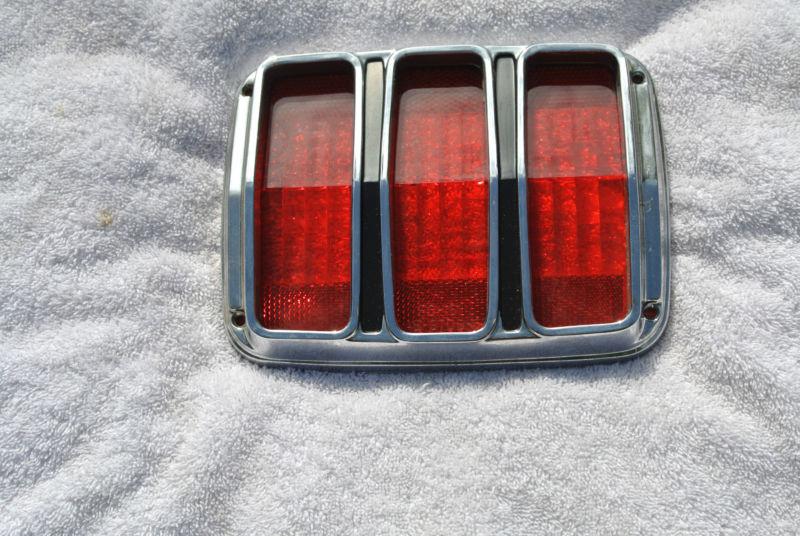 1964-1966 mustang tail light lens & bezel