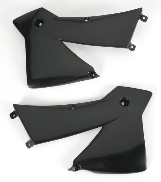 Ufo plastics radiator covers - black  kt03065-001