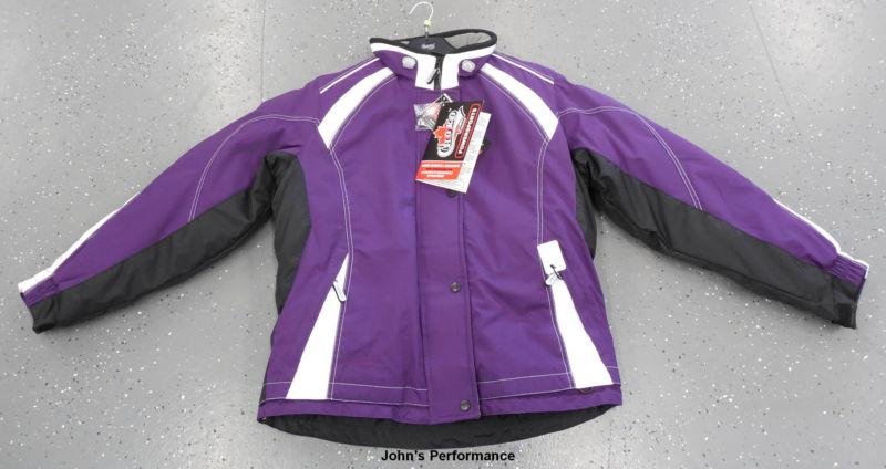 Choko womens plum powder snowmobile jacket coat s m l xl purple ladies