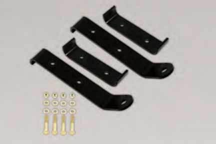 Kargo master light brackets for angled safari basket (9/2011 & later) - pair