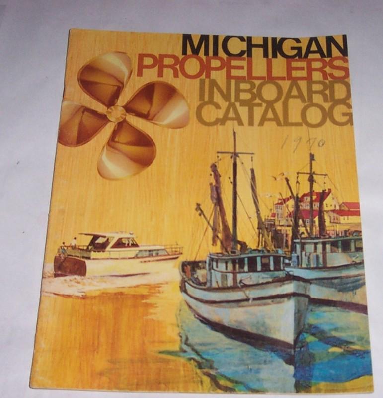 1969 1970 michigan propeller inboard catalog