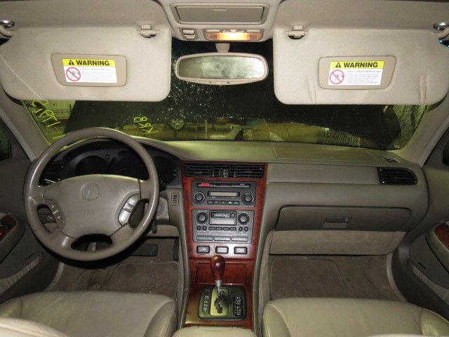 1999 acura rl sunvisor passenger rh tan lighted/mirror 2486385