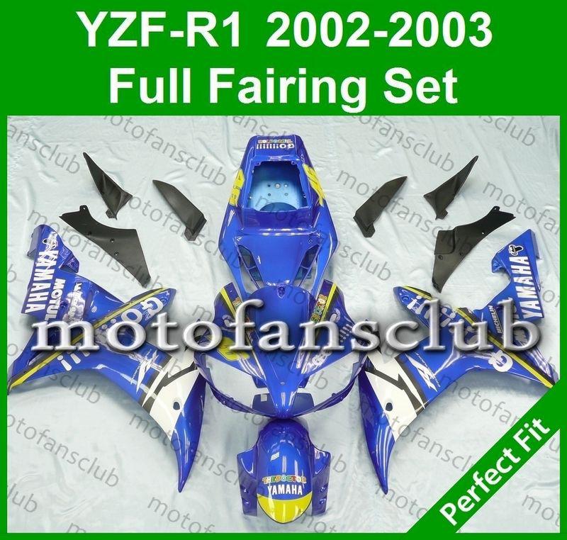 Fit yamaha yzf r1 02 03 yzfr1 2002 2003 1000 fairing bodywork plastics #03 c