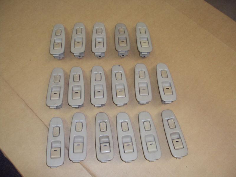 1992-2000 lexus sc300 sc400 sc power window lock control switches rh tan