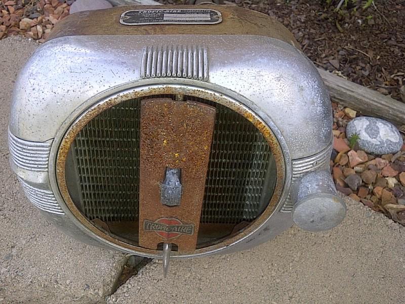 Vintage tropic-aire heater