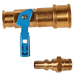 Camco rv low pressure quick connect valve 59853