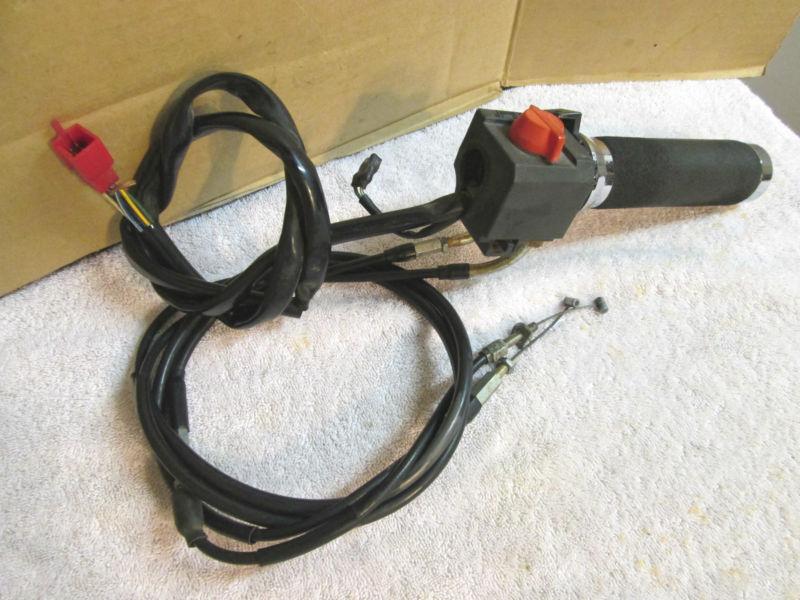 1984 honda gl1200 goldwing aspencade right switch / throttle / cables