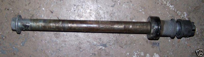 Rear axle  taken off  kz1100  kawasaki kz 1100 12-80