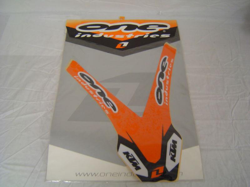 One industries front fender graphic 2003-2006 ktm 125-520 (not sx) de-ff-kt112