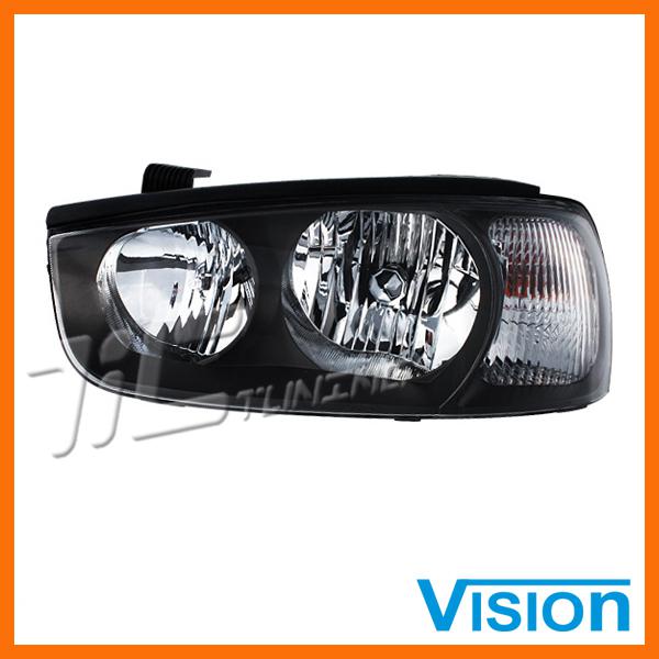 New driver left l/h side head light lamp assembly for 01-03 hyundai elantra gls